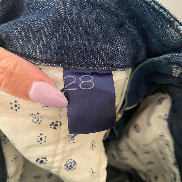 Pilcro Anthropologie Women's size 28 Boho Flare Jeans High Rise Minimalist - Picture 9 of 14